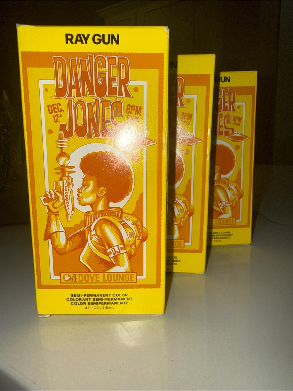 3 NIB Ray Gun Danger Jones Semi-Permanent Color